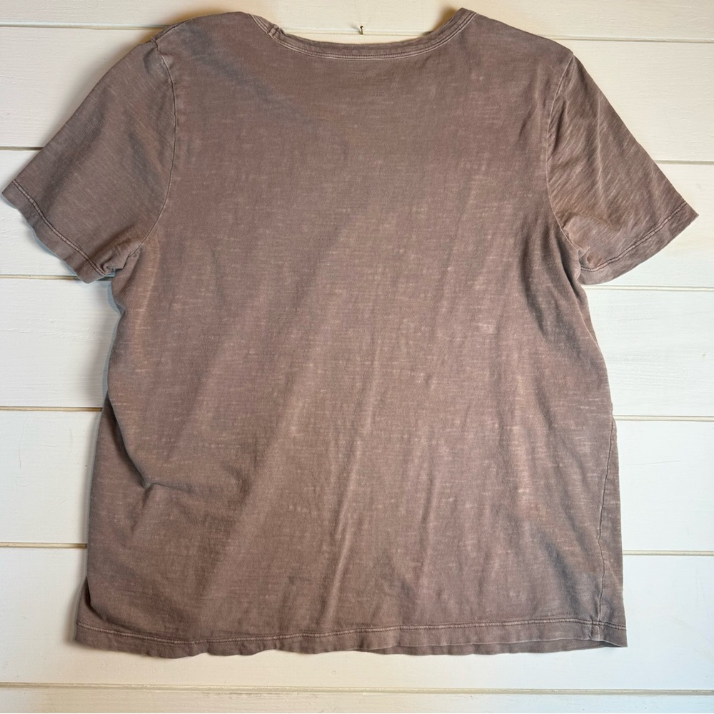 UNIVERSAL THREAD for Target Short Sleeve Crew Neck Tee Shirt Mocha Brown Large - Picture 4 of 4